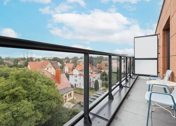Bright & Trendy Gdansk Apartment With Balcony By Noclegi Renters